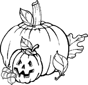 coloriage des citrouilles d halloween